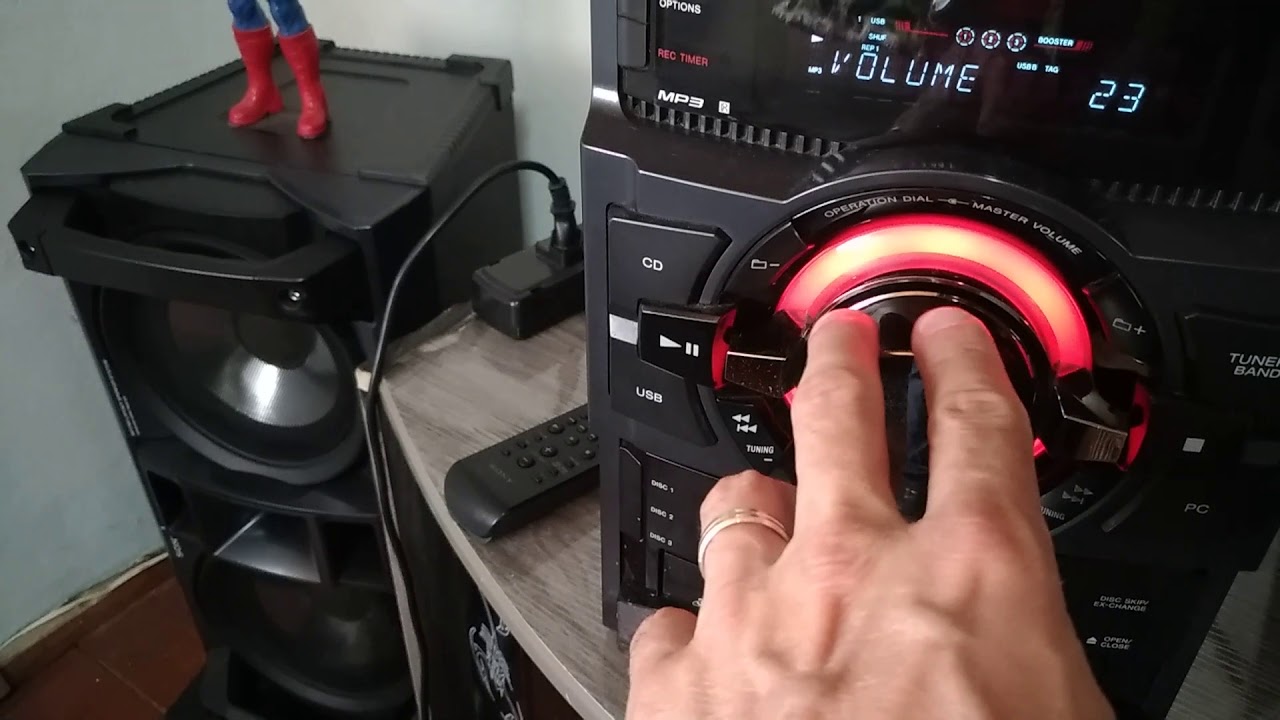 Sony GTR66H. Modo out e VACS ON e OFf.