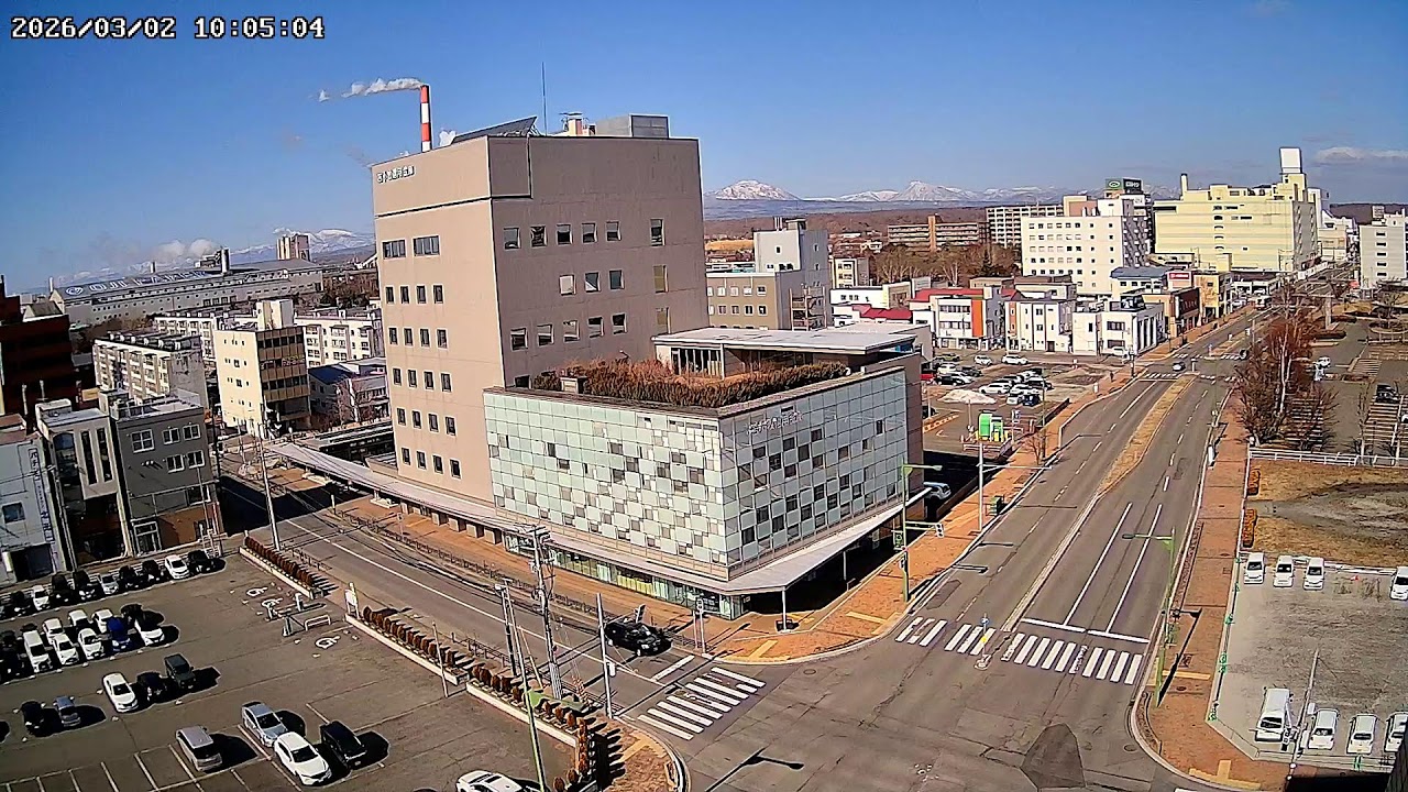 北海道苫小牧市表町交通状況ライブカメラHokkaido Tomakomai Omotemachi Live Camera.world.cam
