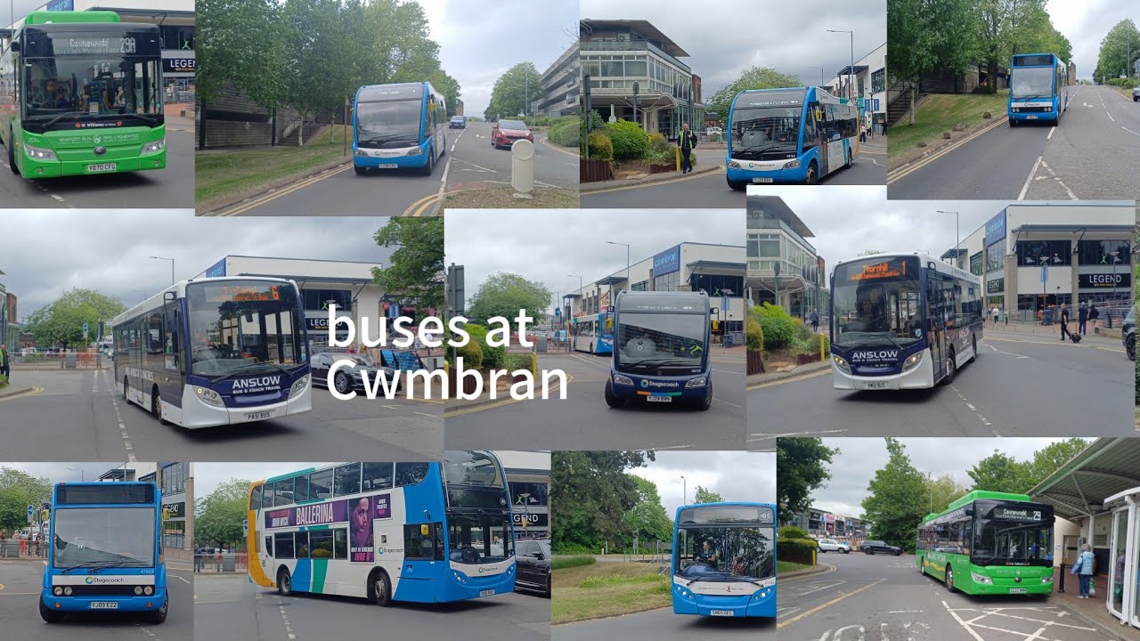 Buses at Cwmbran