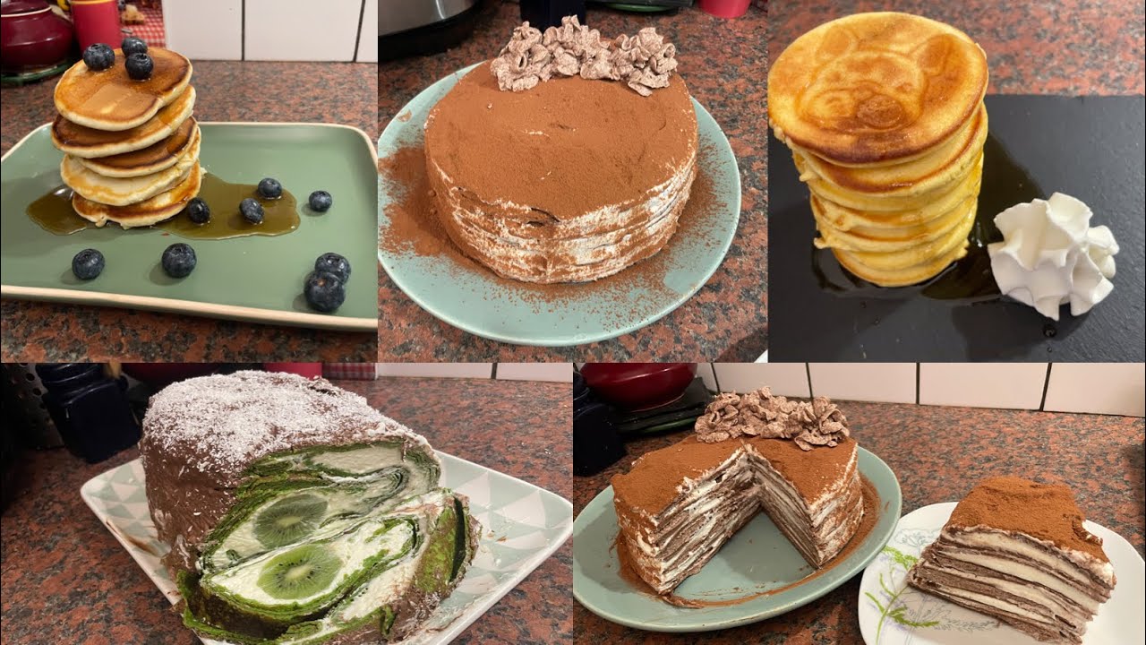 LES MEILLEURES RECETTES DE CRÊPES, GÂTEAU DE CRÊPES,THE BEST PANCAKES RECIPES PANCAKES CAKE,