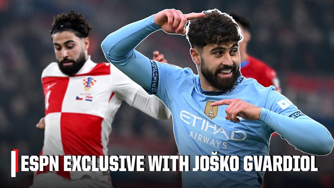 'LAST SEASON WAS DIFFICULT!' Joško Gvardiol on life at Man City, Croatia & more ⚽ | ESPN FC