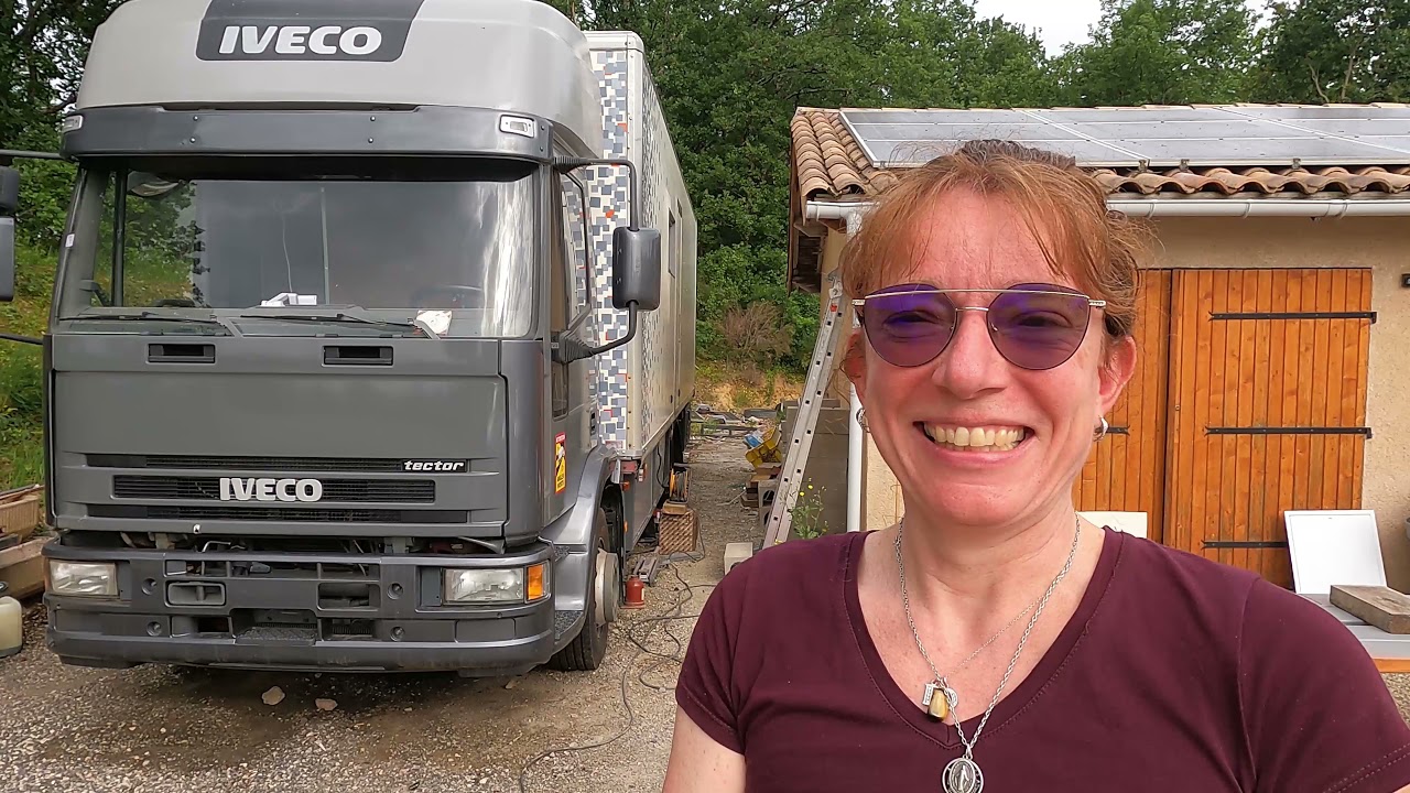 #1   présentation poids lourd aménagé - nomade - road trip - camion aménagé