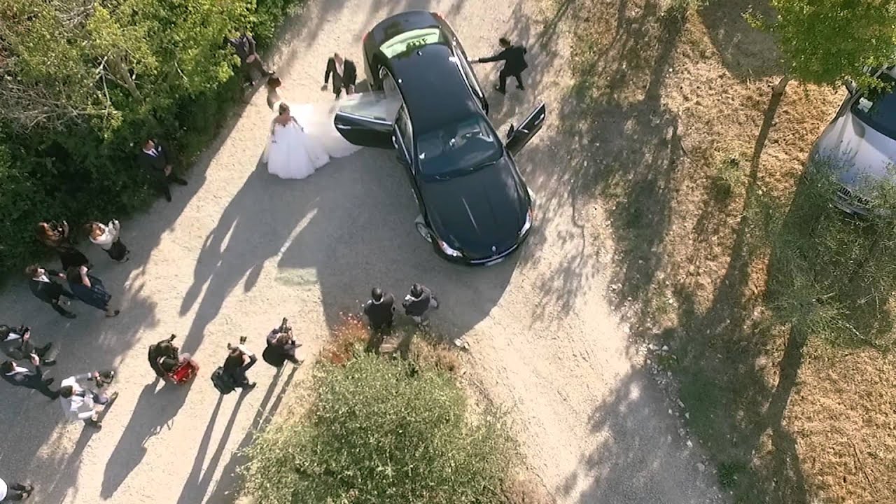 Mariano DI Vaio's wedding day - Shot with Drones