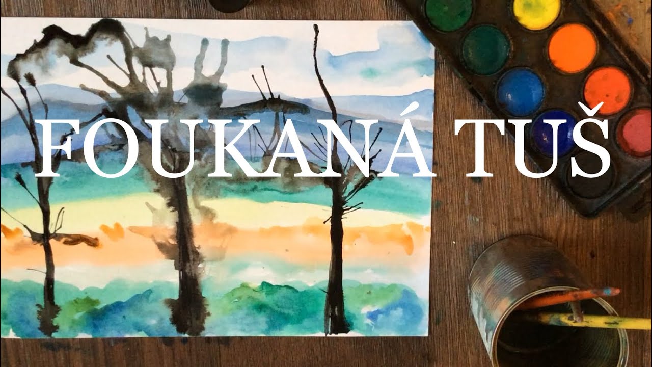 Foukaná tuš