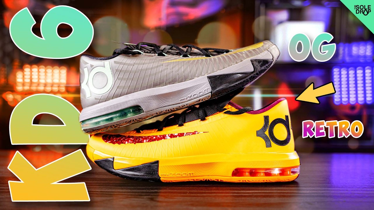 Nike KD 6 RETRO & KD 6 OG Detailed Look & Comparison!