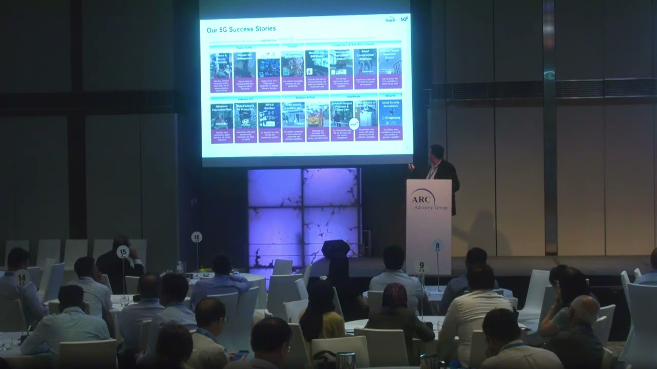 Advancing Industrial Transformation Through 5G, @singtel
