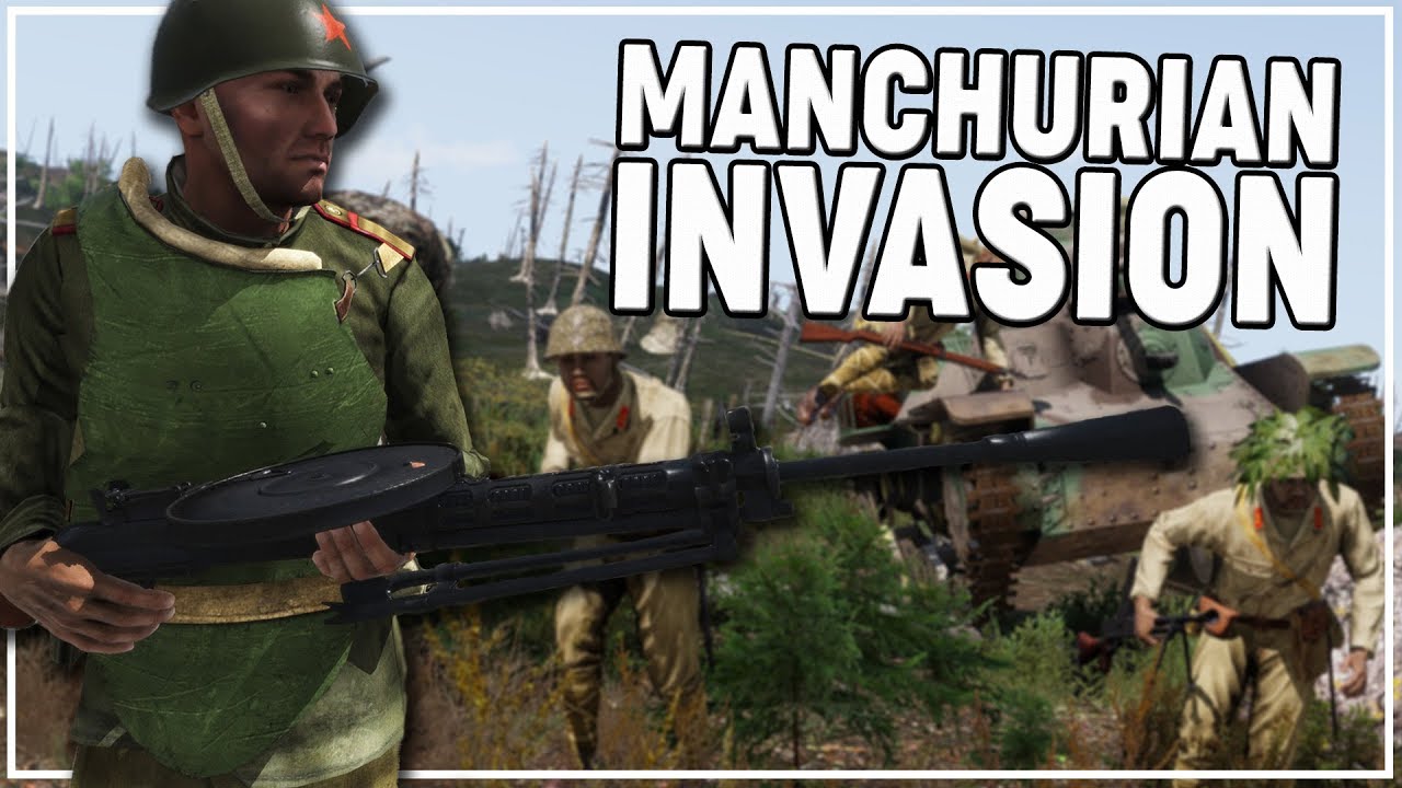 SOVIET UNION CHARGE VS JAPANESE BANZAI | Arma 3 WW2 Gameplay