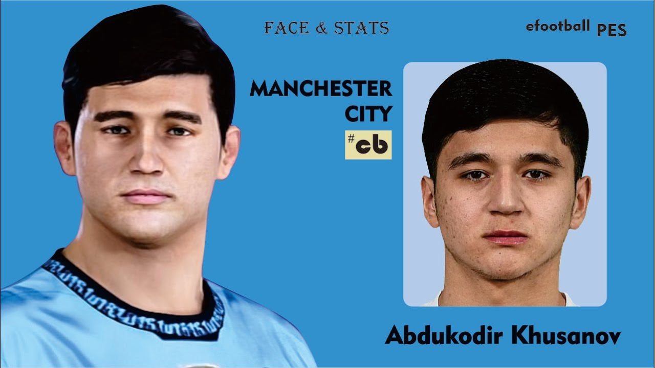 Abdukodir Khusanov FACE & STATS eFootball PES 2021 2020