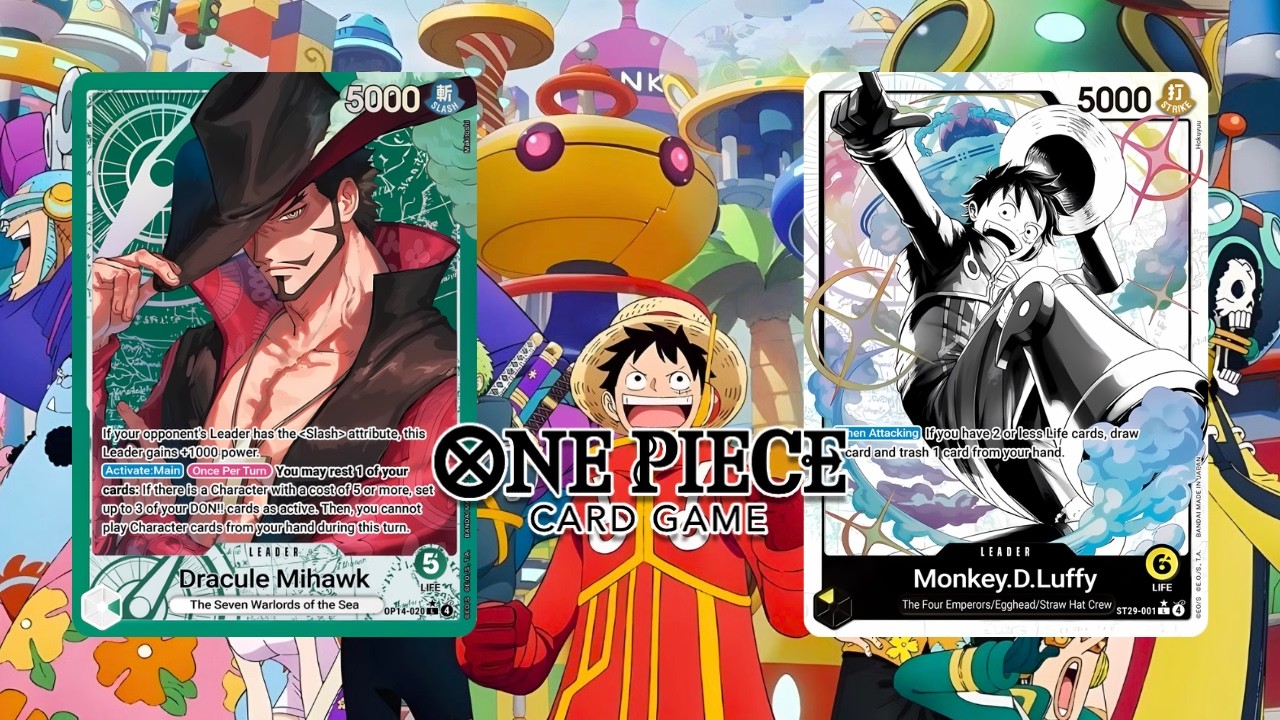 [OP14] Mihawk vs Egghead Luffy | One Piece Card Game