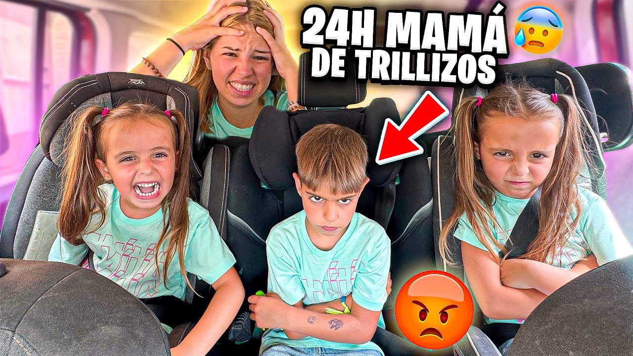 24 HORAS SIENDO MAM&Aacute; DE TRILLIZOS / El mundo de Indy