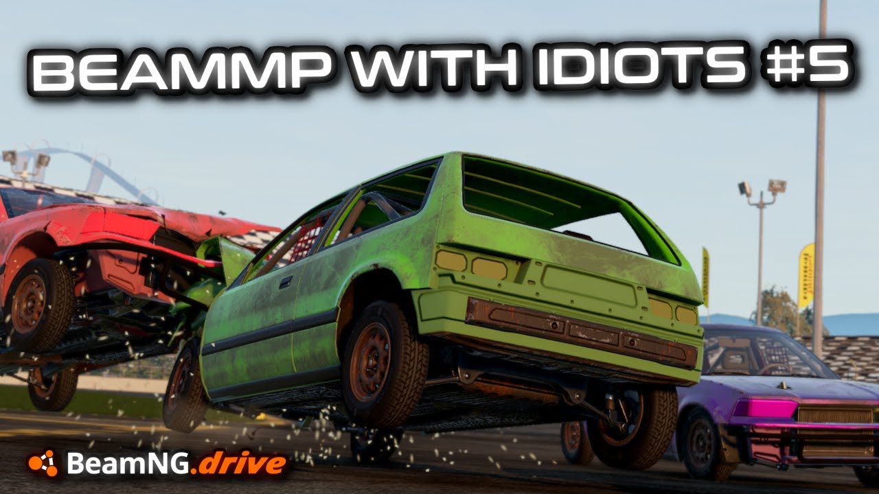 BeamMP With Idiots #5 : BeamNG Drive : BeamMP