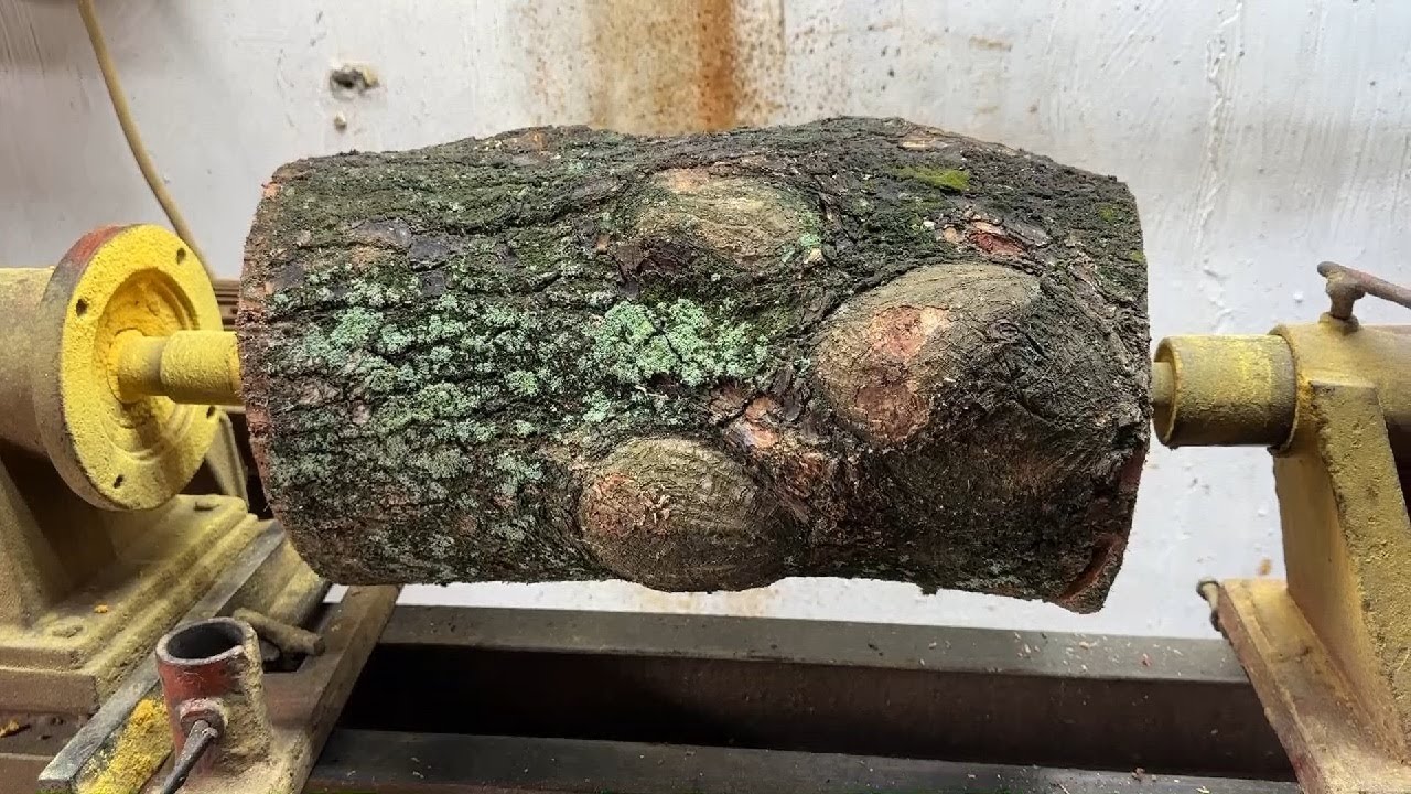 Skill Woodturning - Burl this gorgeous // Don't waste it!!