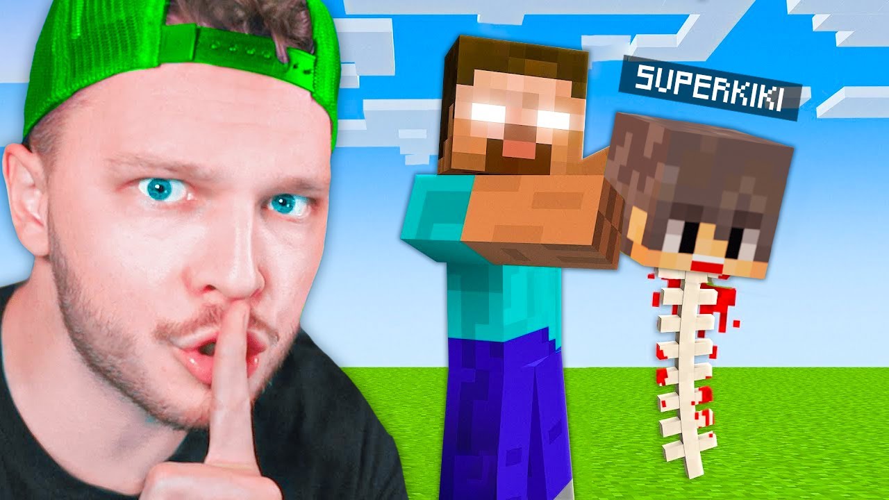 J'ai Troll SUPERKIKI avec HEROBRINE sur Minecraft !