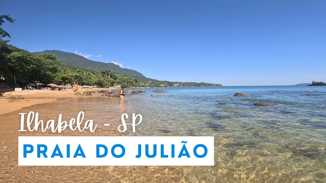 UMA DAS MELHORES PRAIAS DE ILHABELA | PRAIA DO JULIÃO