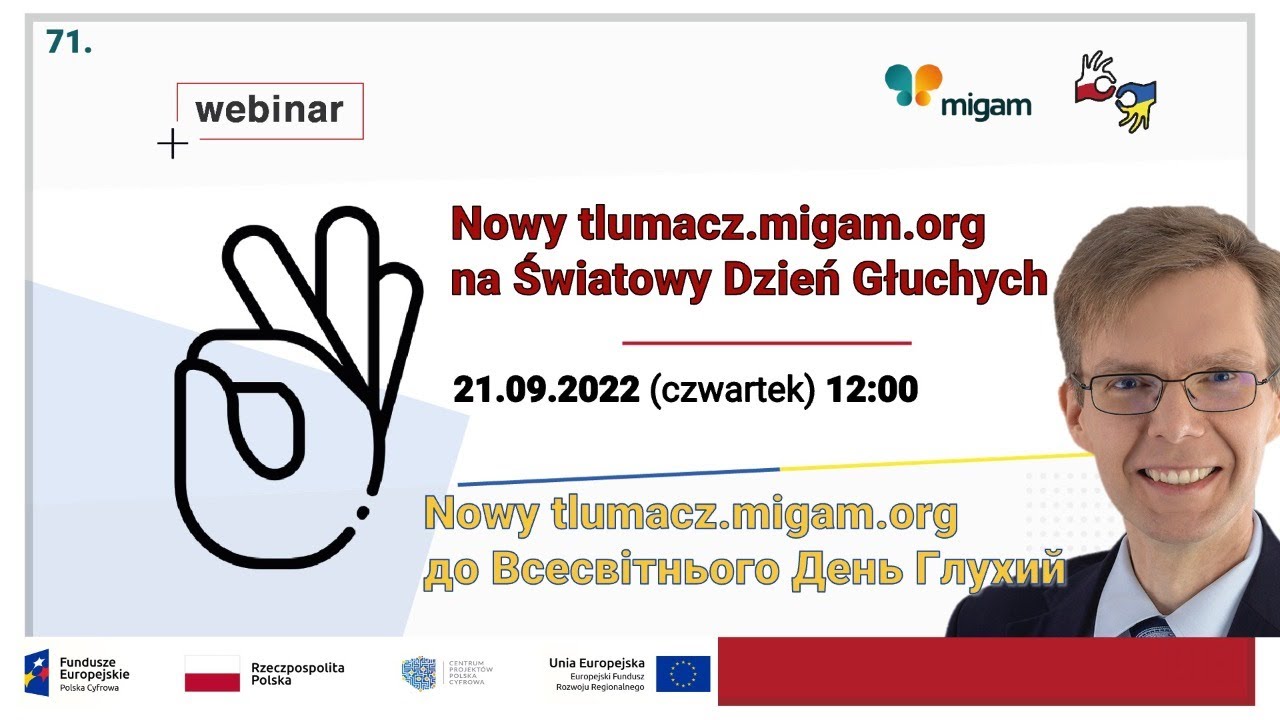 Nowy tlumacz.migam.org na Światowy Dzień Głuchych
