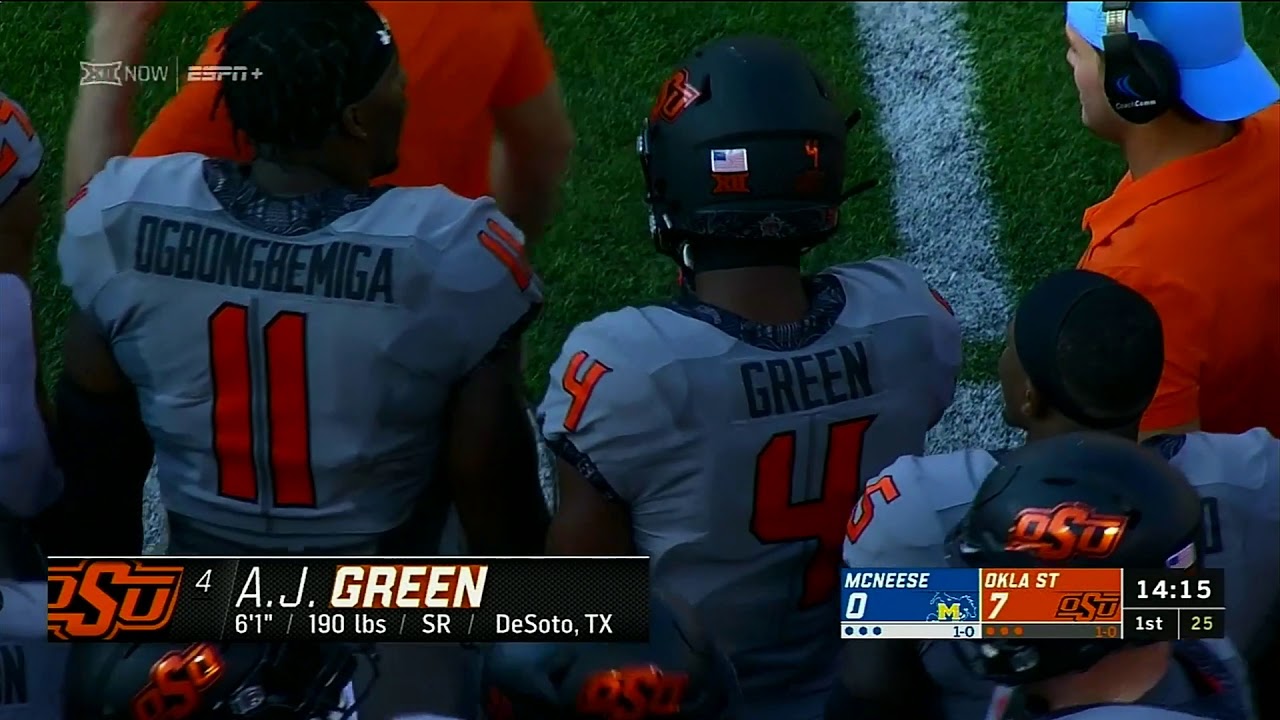 2019 NCAA Football McNeese at Oklahoma State