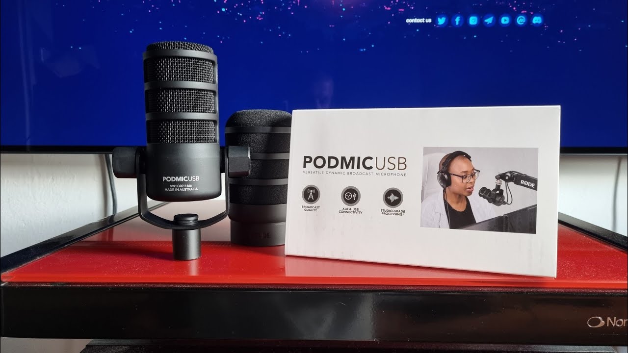 Rode PodMic USB  mikrofon studyjny do telefonu