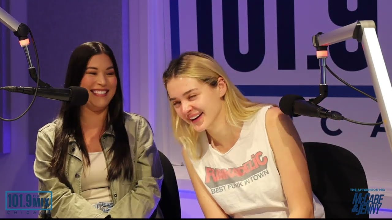 Charlotte Lawrence talks with McCabe & Jenny from The Afternoon Mix