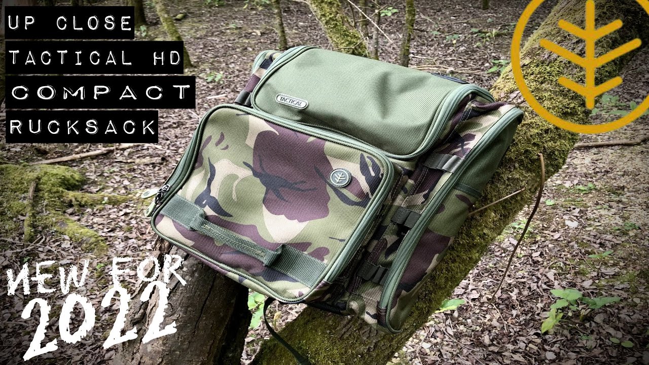 Up Close 𝗘𝗫𝗖𝗟𝗨𝗦𝗜𝗩𝗘 || NEW for 2022 Tactical HD Compact Rucksack || Martyn's Angling Adventures