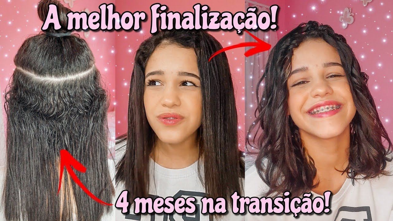 4 meses de transição capilar + A melhor FINALIZAÇÃO que já fiz!!