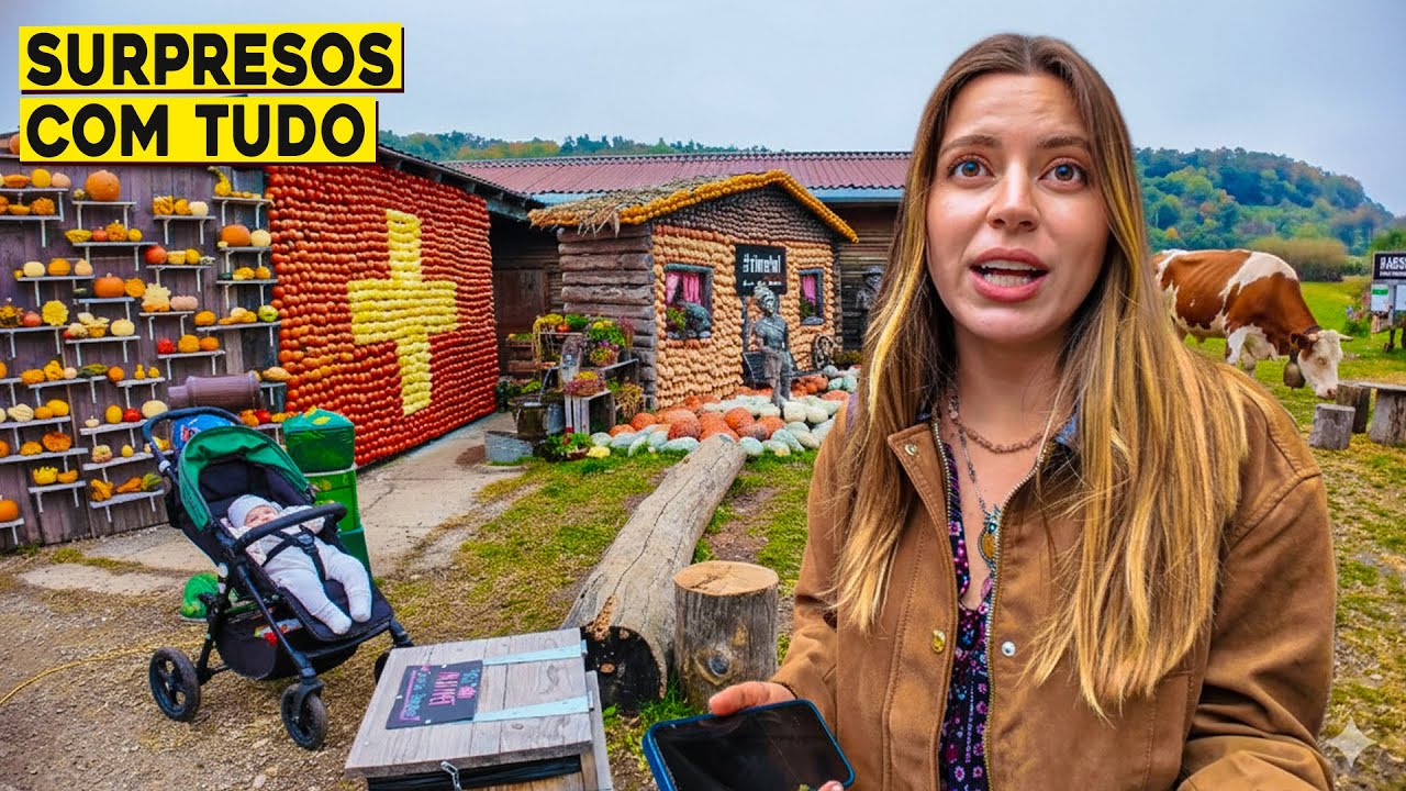 CHEGAMOS AO PAÍS MAIS PERFEITO DO MUNDO - SUÍÇA