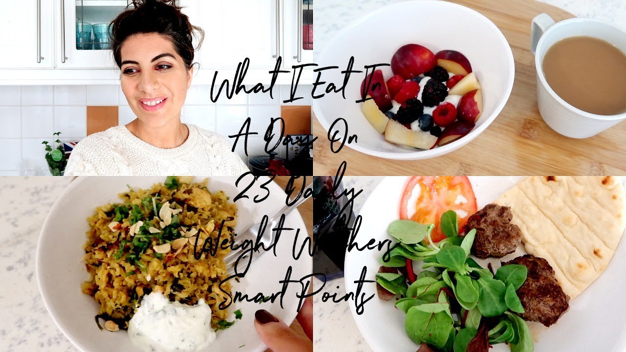 What I Eat In A Day On 23 Daily Weight Watchers Points | Natasha Summar