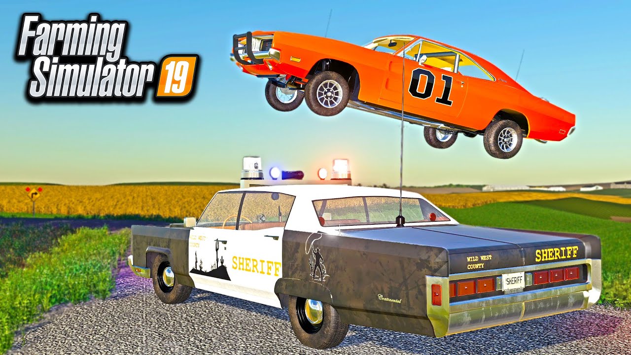 DUKES OF HAZZARD! RETURN OF THE GENERAL LEE (BARN FIND!) | FARMING SIMULATOR 2019
