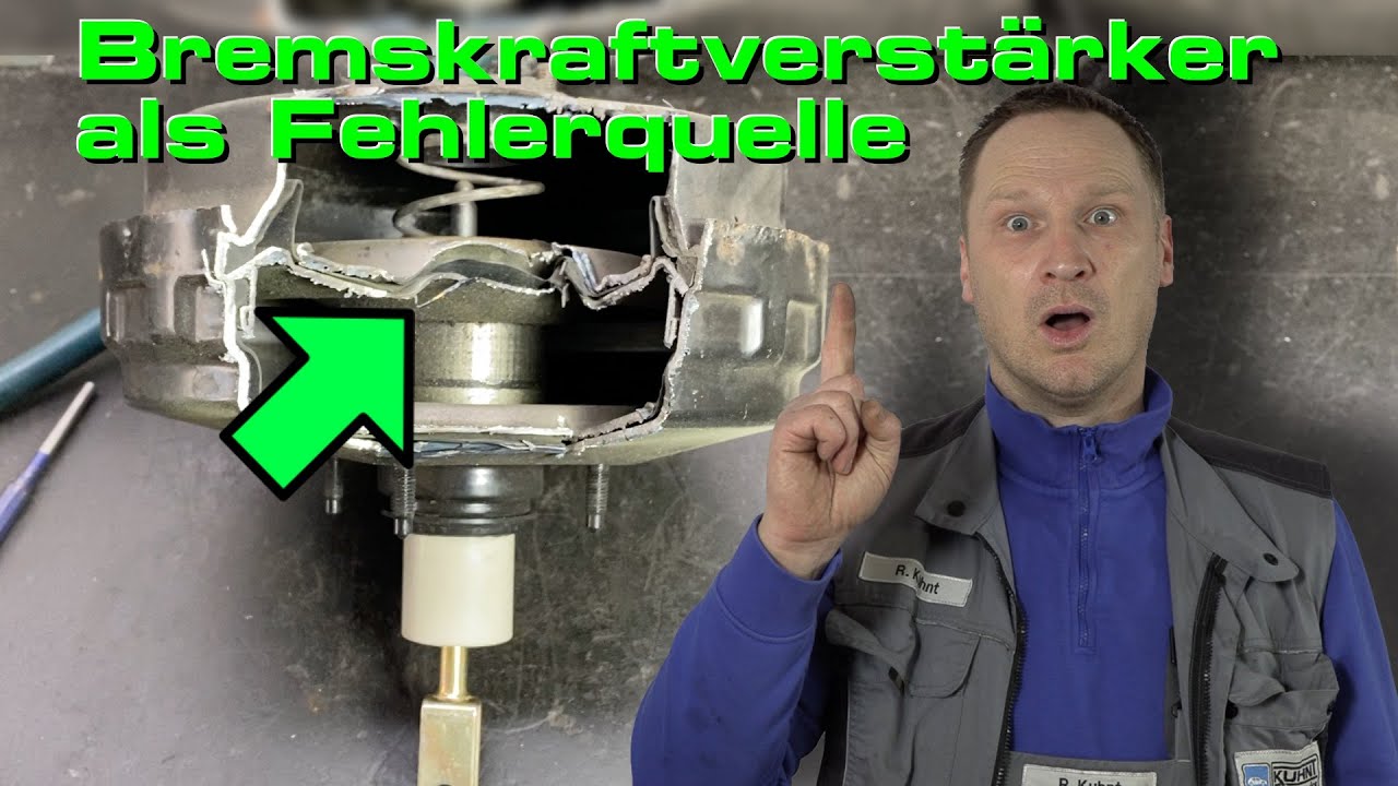 Wenn die Bremsen heiß werden - Ursache: Bremskraftverstärker