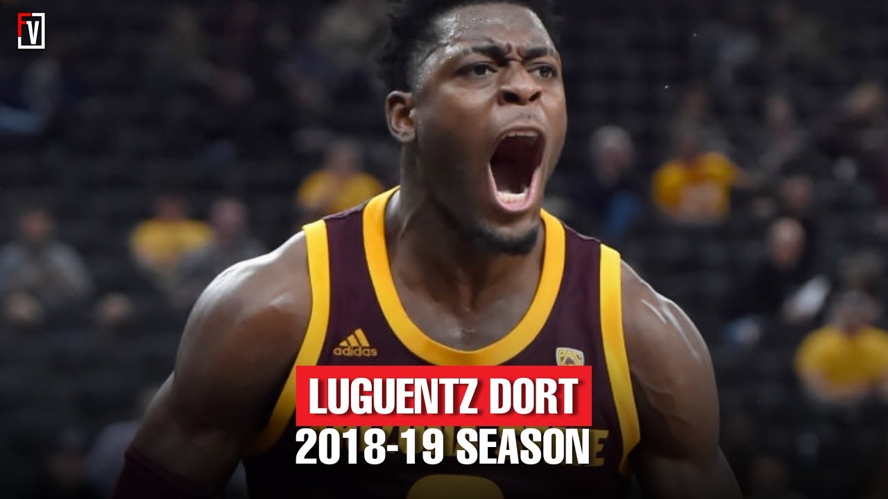 Lugentz Dort Arizona State Freshmen Highlights Montage 2018-19 Season - Wrecking Ball Dort!