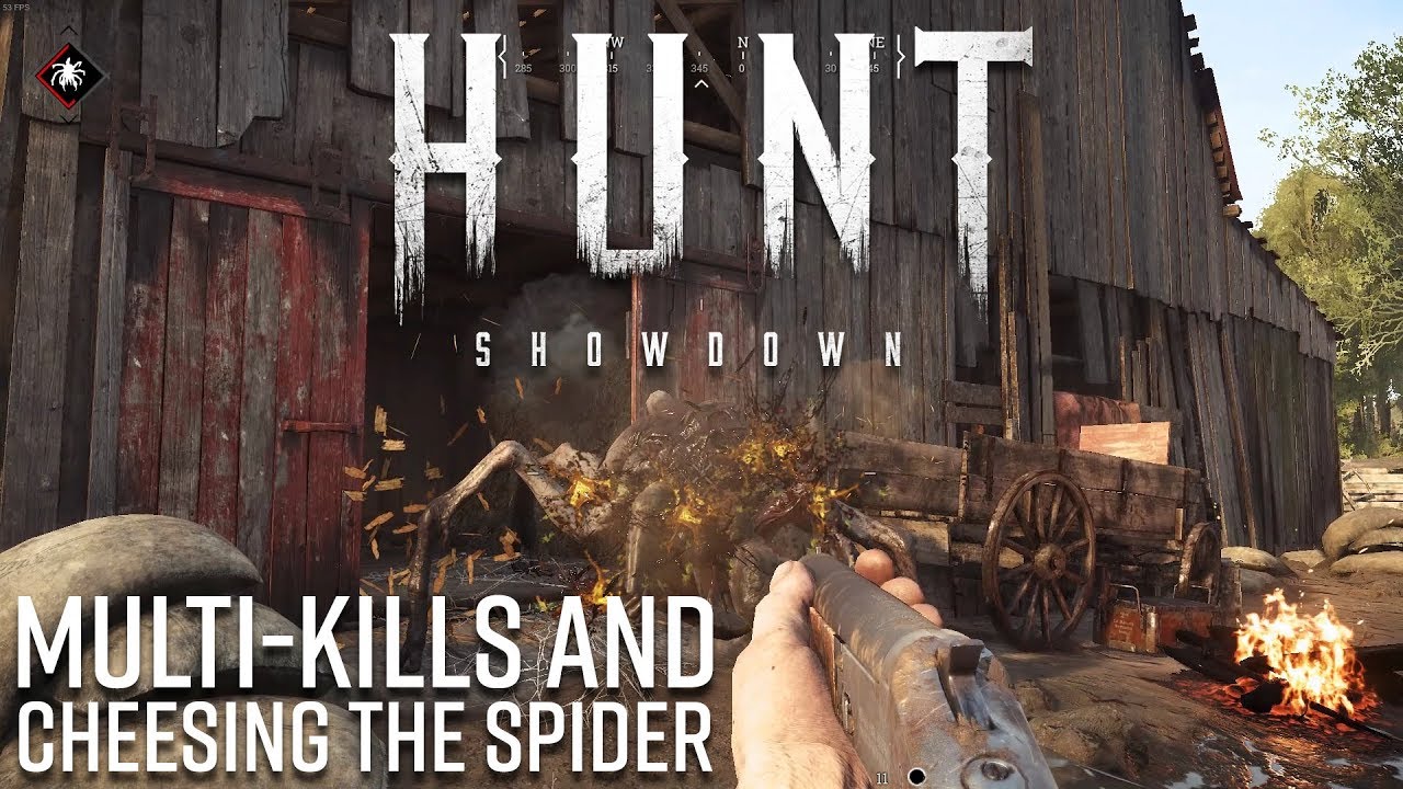 Hunt: Showdown Gameplay - Multi-Kills & Cheesing the Spider