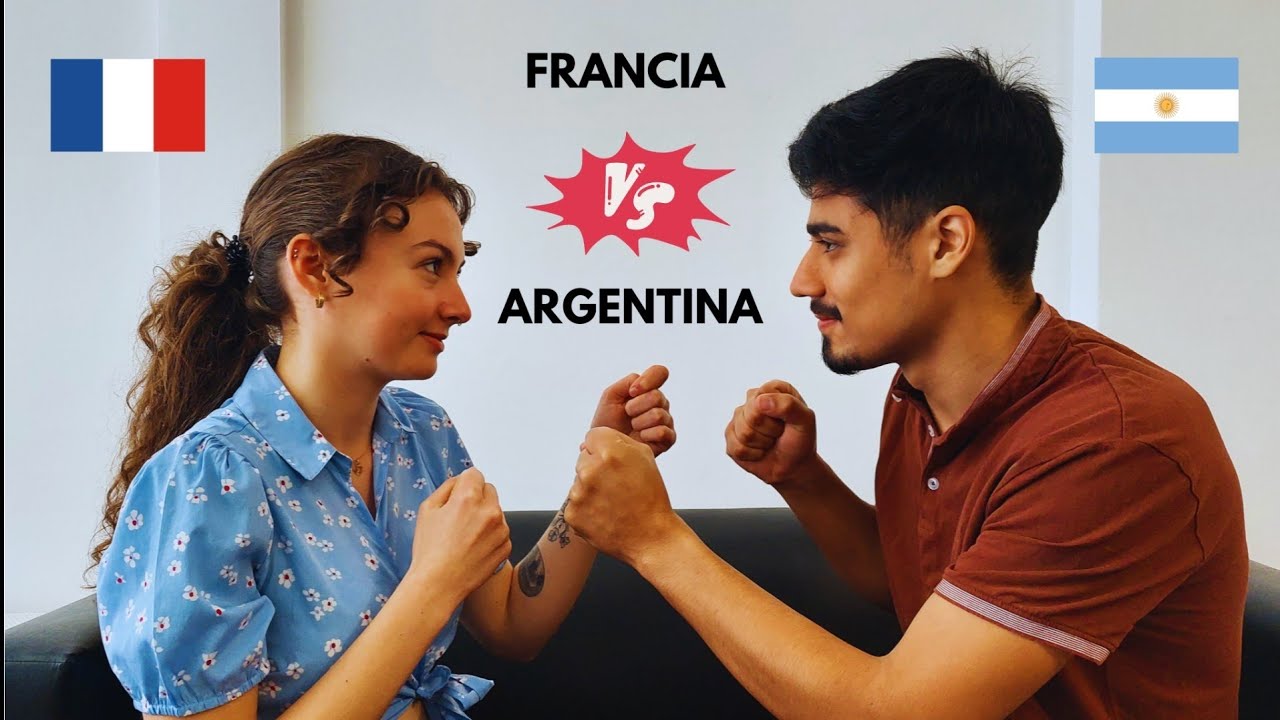 CHOQUES CULTURALES ENTRE ARGENTINA Y FRANCIA🇦🇷🇫🇷 | Rodrigo y Lou ❤️