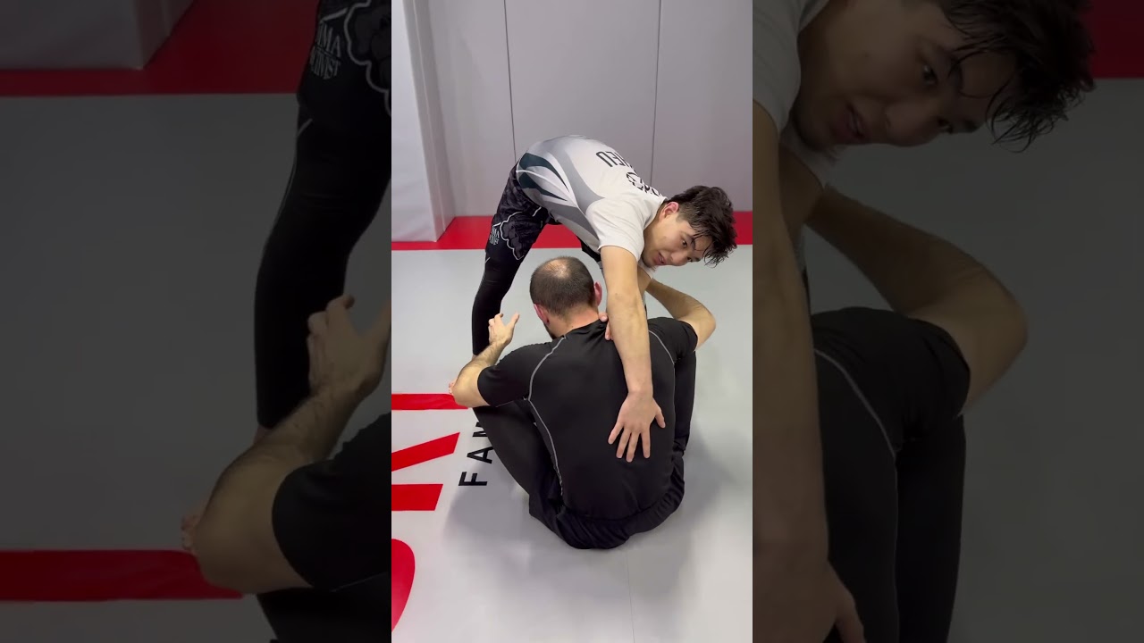Север-юг, как делать прием в грэпплиге #bjj #sports #nogi #gi