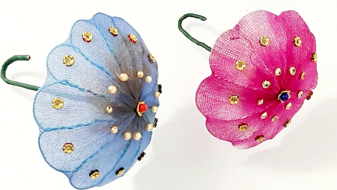 How to make stocking umbrella | handmade umbrella | mini umbrella