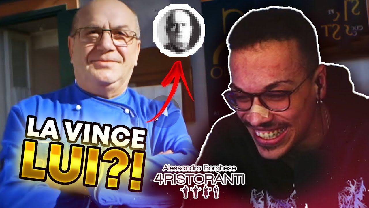 IL CUOCO PIÙ VINTAGE D'ITALIA?! - REACTION 4 RISTORANTI