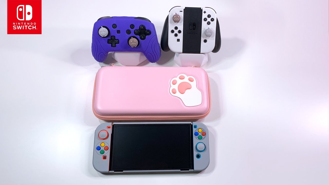 Cute & Kawaii Nintendo Switch Accessories Unboxing from PlayVital