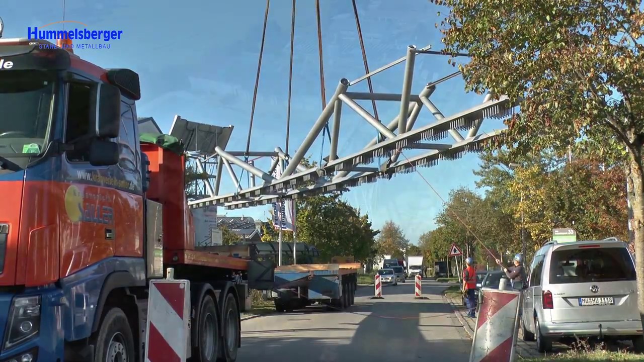 Hummelsberger Fussgängersteg Mühldorf Innkanal
