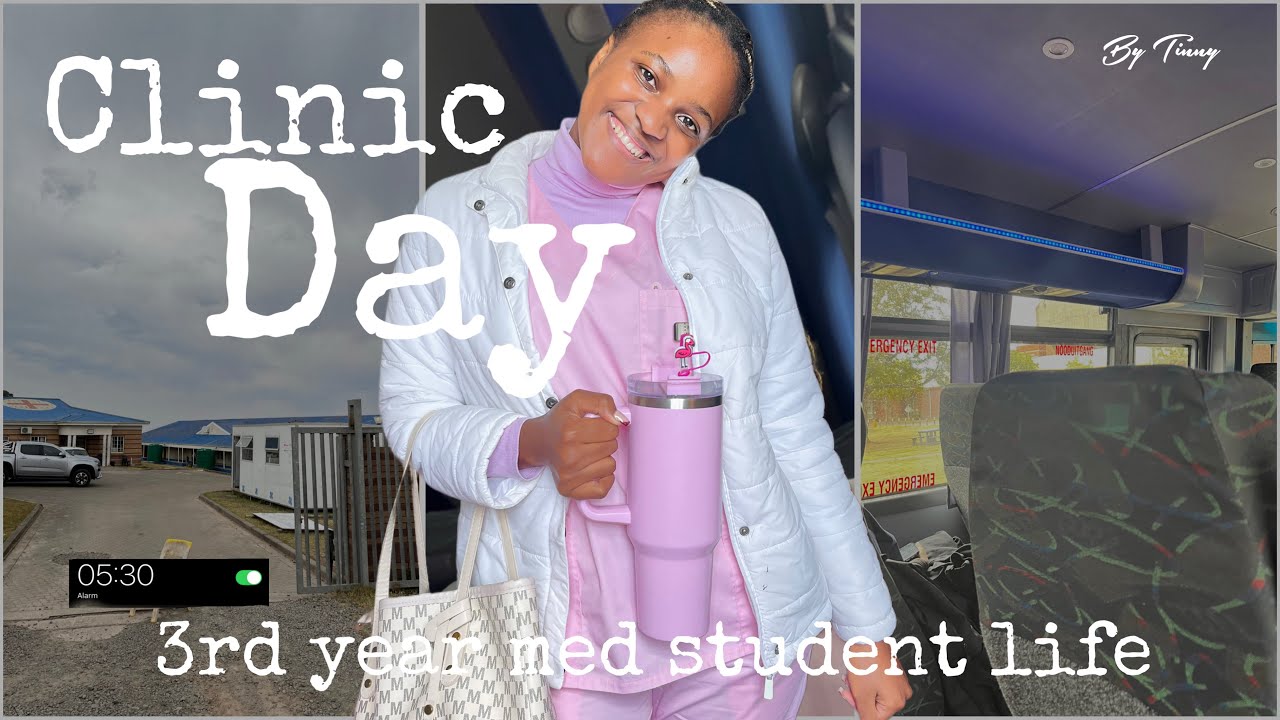 Clinic Day as a 3rd Year Med Student | Uni Diaries 🇿🇦