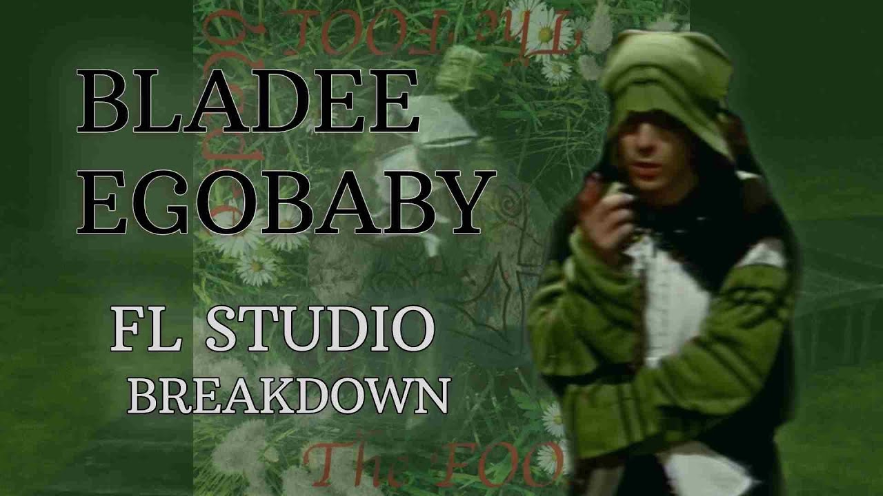 bladee - egobaby (FL Studio instrumental breakdown)