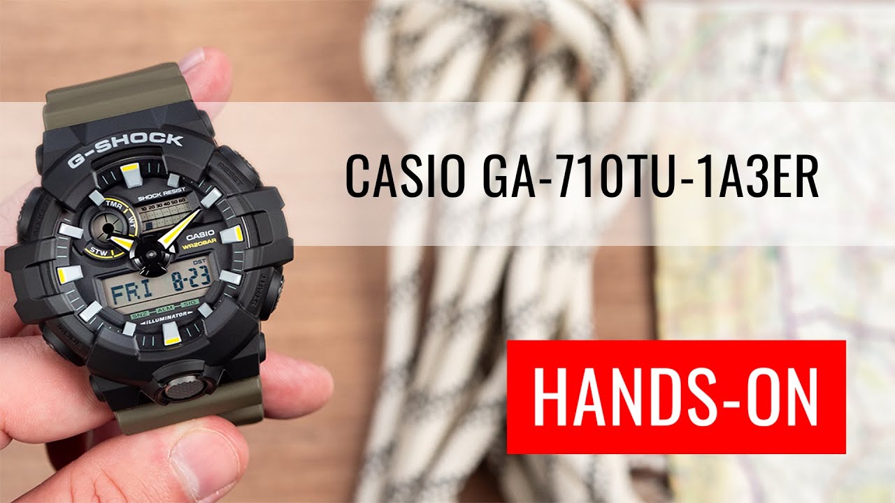 HANDS-ON: Casio G-Shock Original GA-710TU-1A3ER