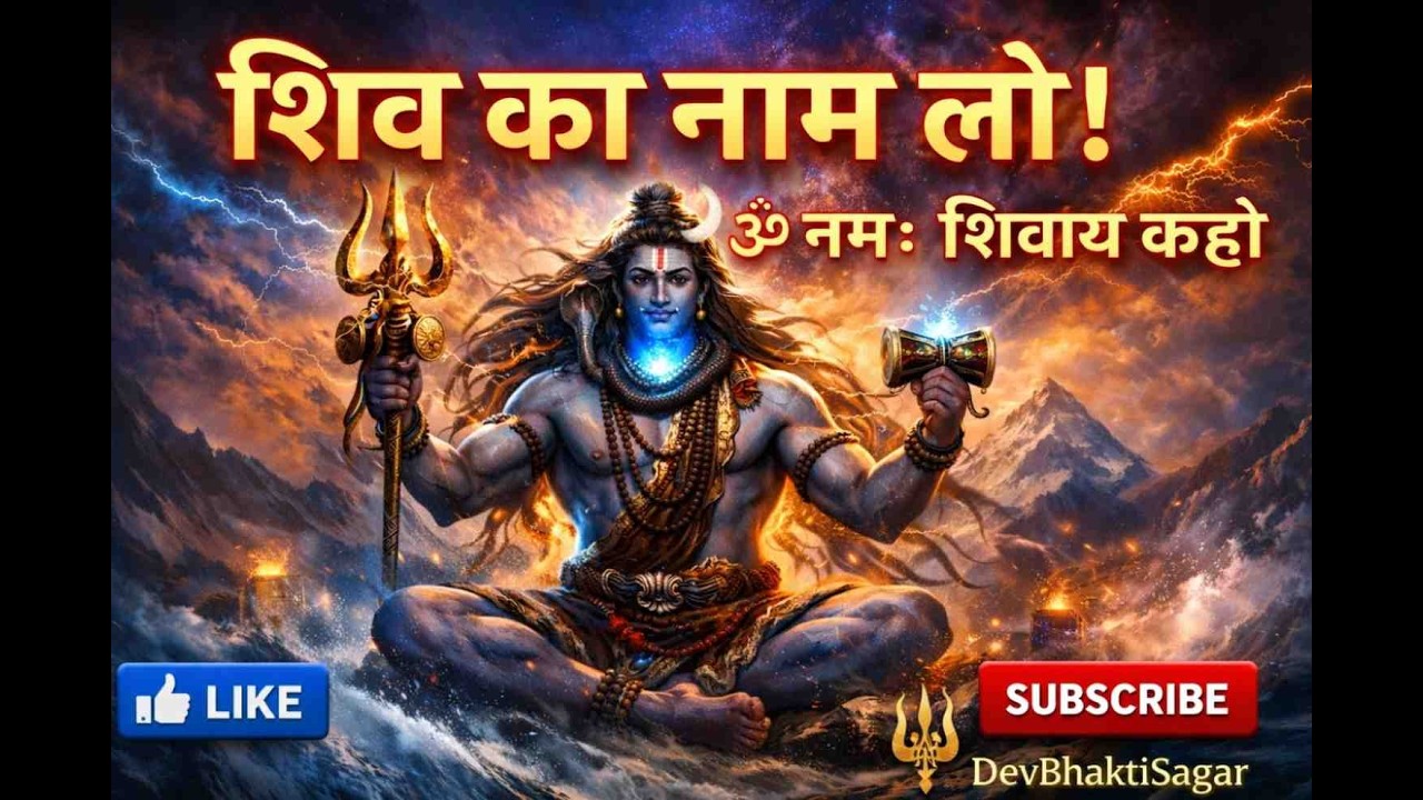ॐ नमः शिवाय कहो | शिव का नाम लो