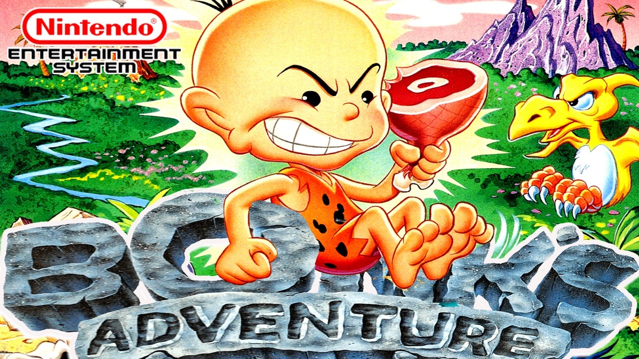 NES Games No One Played: BONK'S ADVENTURE (Nintendo Entertainment System Review)