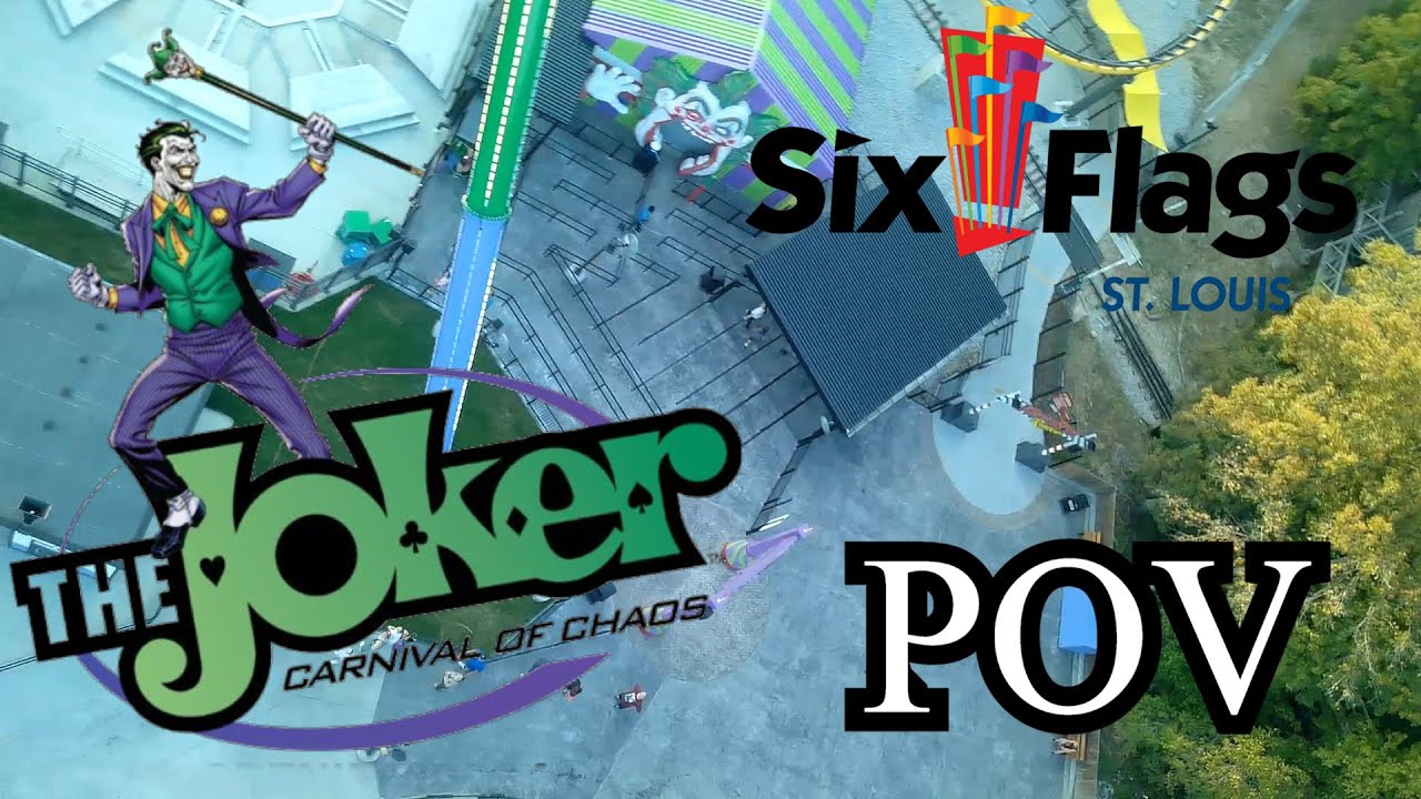 The Joker Carnival Of Chaos POV At Six Flags St. Louis