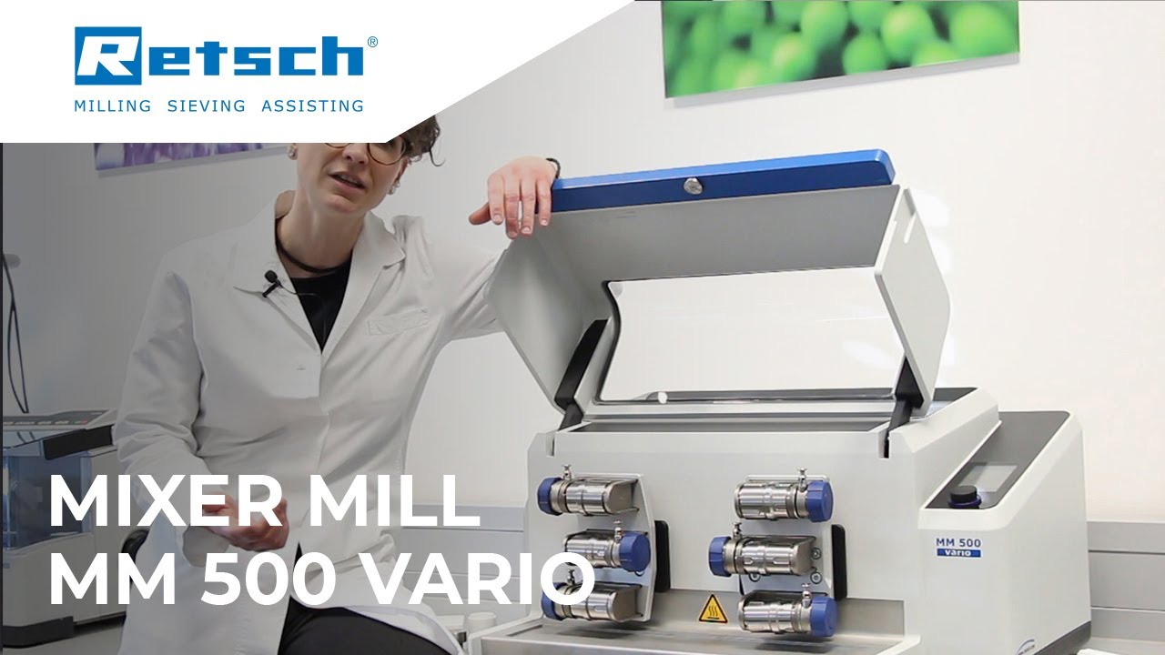 Mixer Mill MM 500 Vario #RETSCH #mixermill #laboratoryinstruments