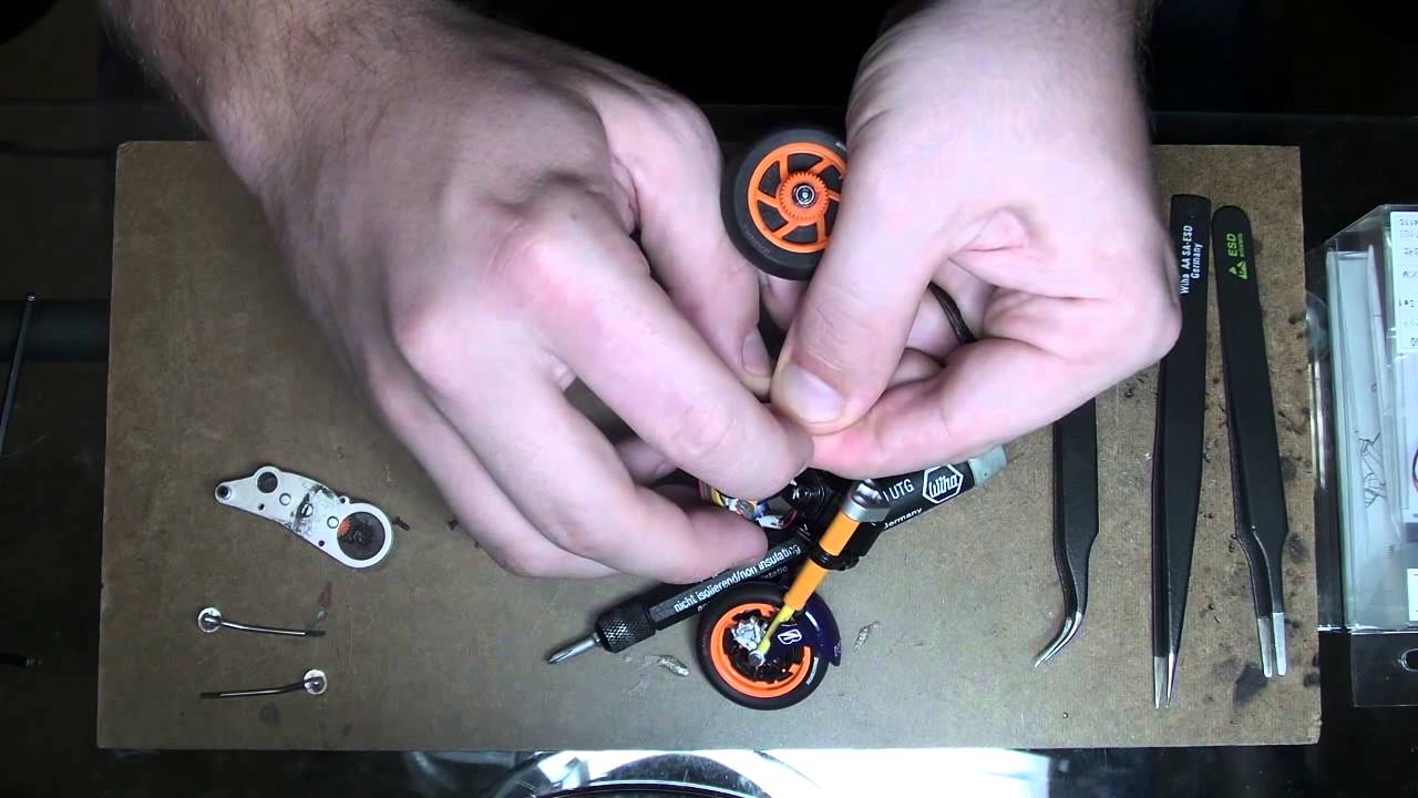 kyosho mini-z moto racer racing parts set install