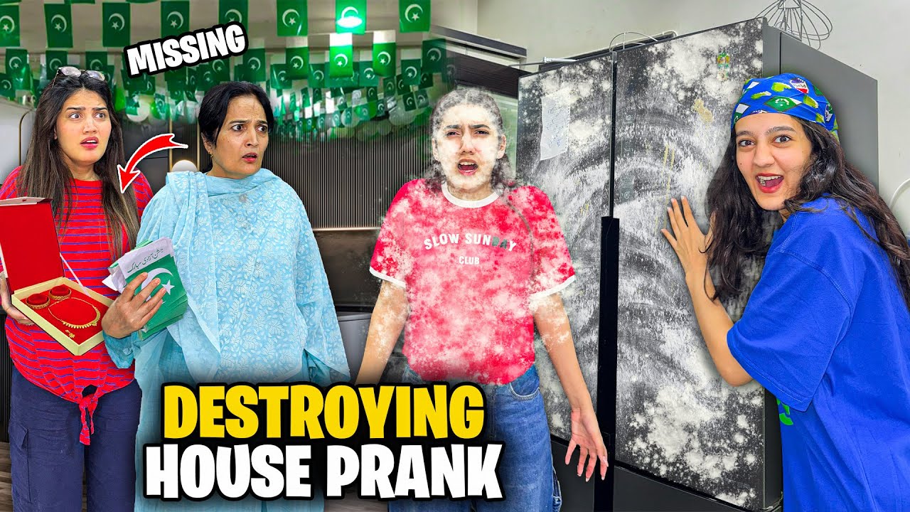Destroying House Prank😈|Api Key Gifts Chori Hogye 😱| Zainab Ko Kis Say Thappar Pra? 😡| Sistrology 