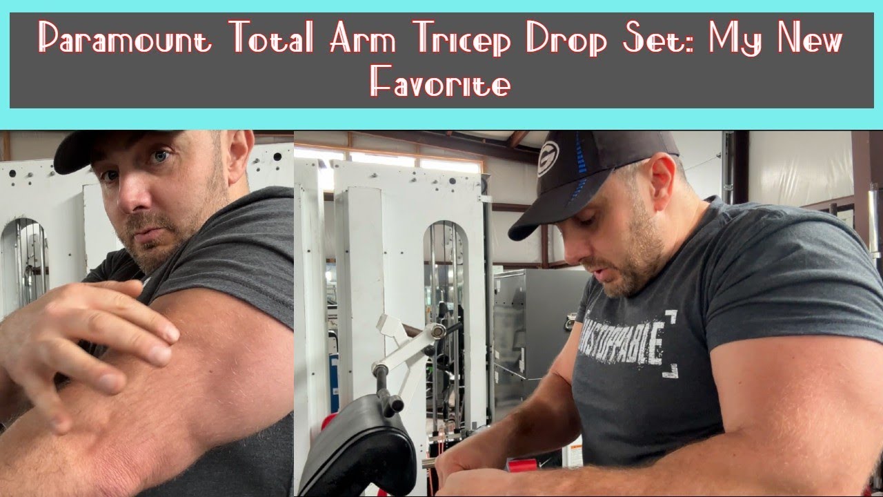 The Ultimate Tricep Drop Set: Paramount Total Arm Machine