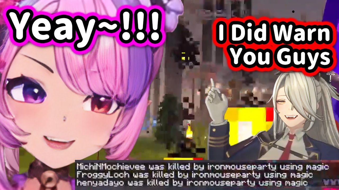 Zen tries to warn Henya and everyone else that Mousey can be as Naughty and Violent as her ...