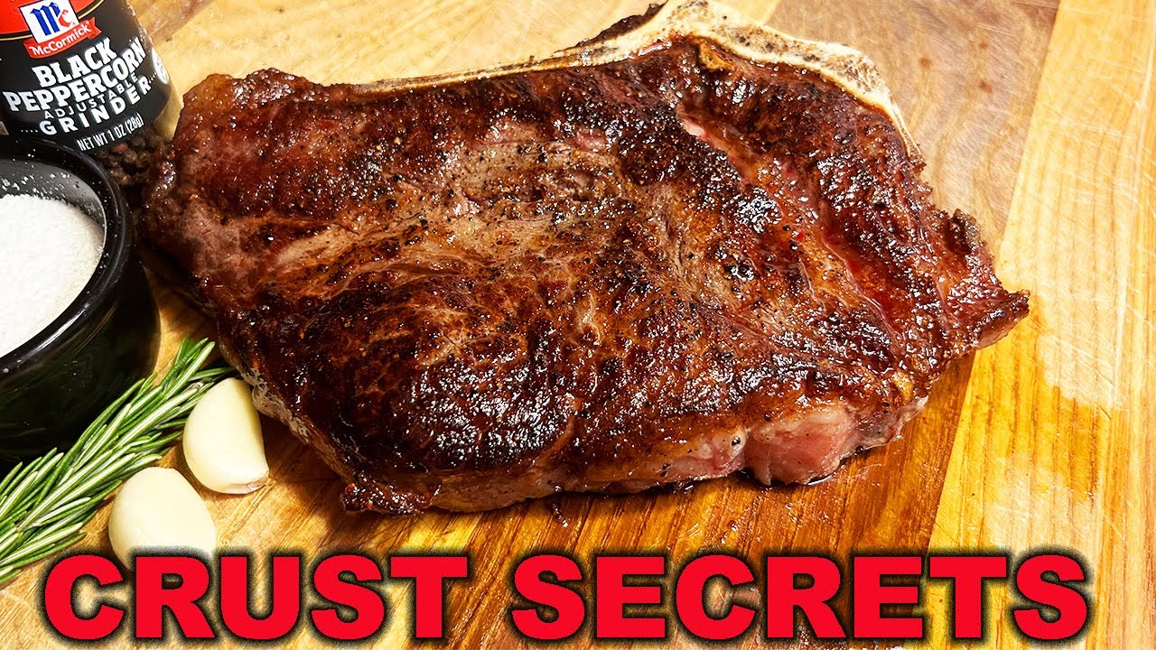 How To Achieve Pro-Level Steak Crust at Home.