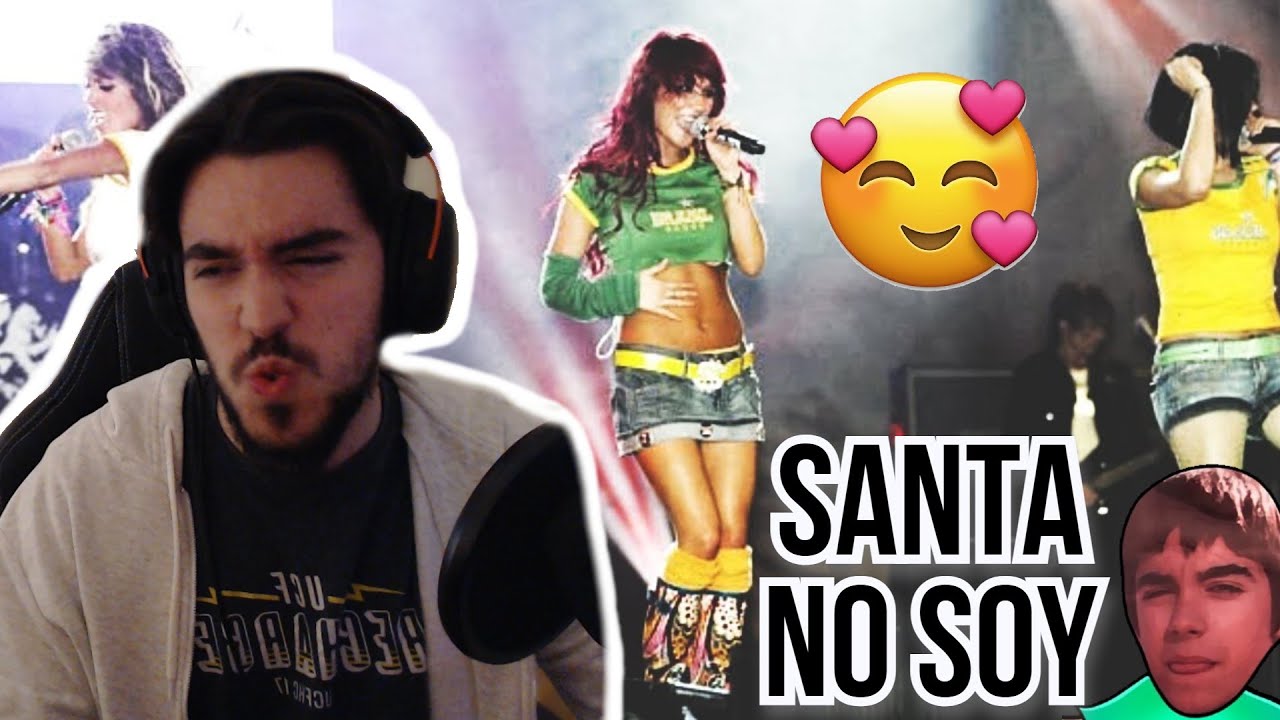 REACCIÓN A | RBD - SANTA NO SOY (LIVE IN RIO)