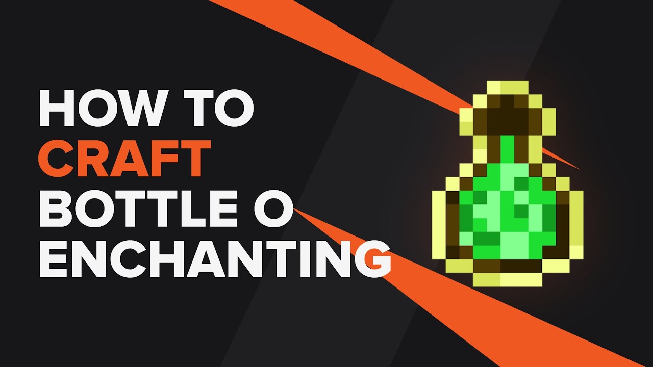 How to make a Bottle o'Enchanting in Minecraft